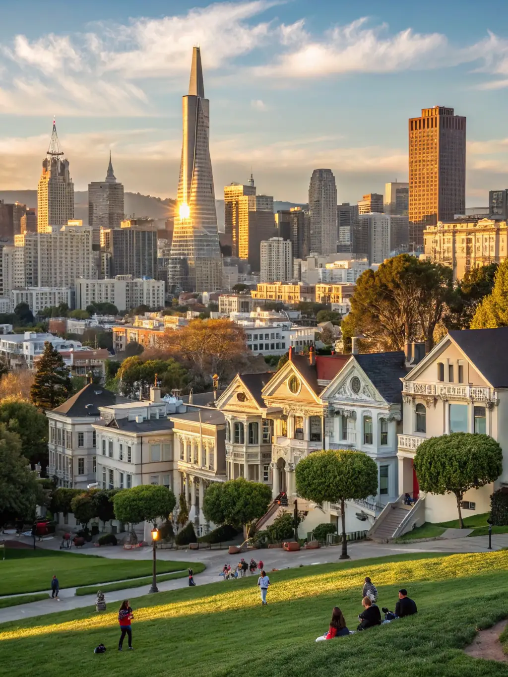 A diverse cityscape representing investment opportunities in various properties.